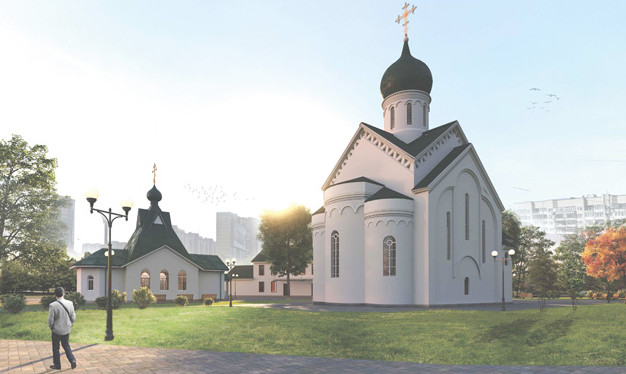 Приход показал проект основного храма на Гамбургской площади - «Свежие новости строительства»