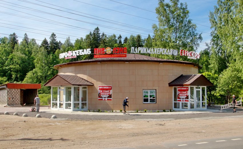 Насосную на Ольгинской дороге в Торфяном превратили в торговый центр - «Свежие новости строительства»