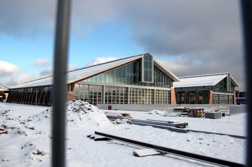 Строительство нового музея ОЖД у Балтийского в целом завершилось - «Свежие новости строительства»