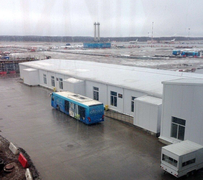 Временный павильон внутренних рейсов в Пулкове снесут в феврале - «Свежие новости строительства»