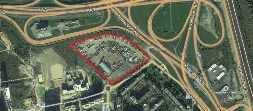Грузовую автостоянку на Школьной в Шушарах застроят жильем - «Свежие новости строительства»