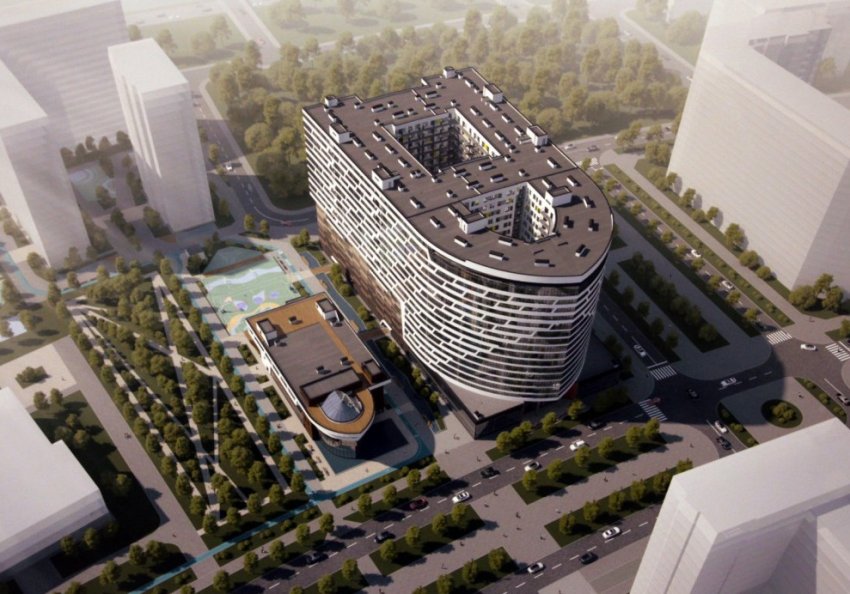 На намывной части Васильевского строят апарт-отель под видом паркинга - «Свежие новости строительства»