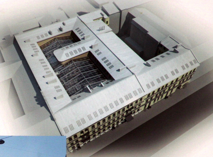 От старинного дома на Малой Морской улице оставили один фасад - «Свежие новости строительства»