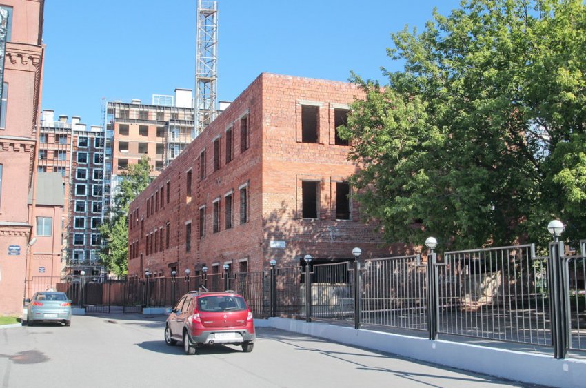 Реконструкцию здания на Новоладожской закончат до конца 2019 года - «Свежие новости строительства»