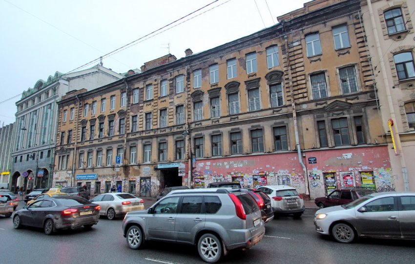 Дом Малоземовой на Лиговском проспекте готовят к сносу - «Свежие новости строительства»