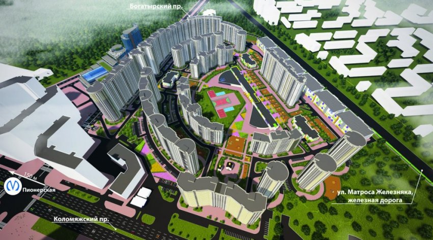 «Мегалит» приступает к стройке жилого квартала на Коломяжском - «Свежие новости строительства»