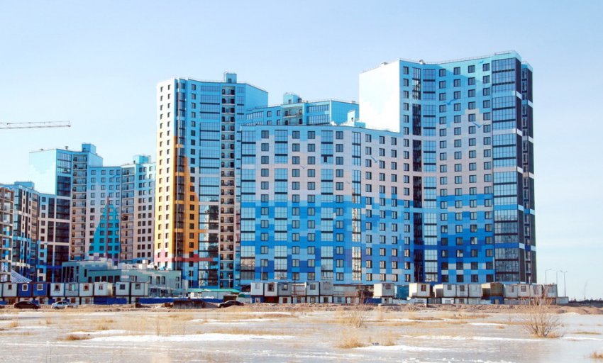 На Вилькицком бульваре намыва сдали пестрый жилой дом - «Свежие новости строительства»