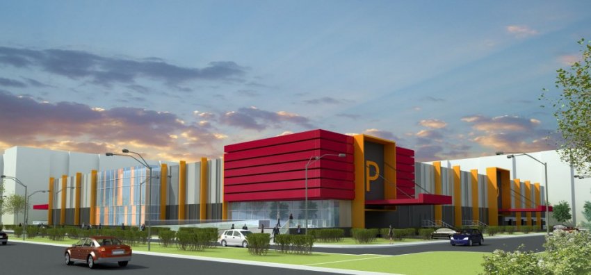 На Колпинском шоссе в Славянке сдали и открыли гипермаркет Spar - «Свежие новости строительства»