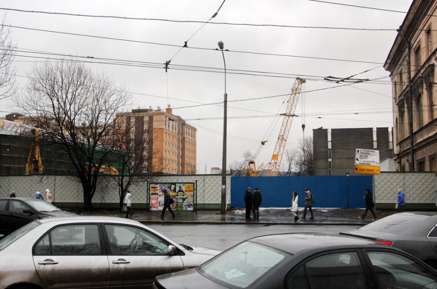 Недострой ВМА на улице Академика Лебедева полностью снесли - «Свежие новости строительства»