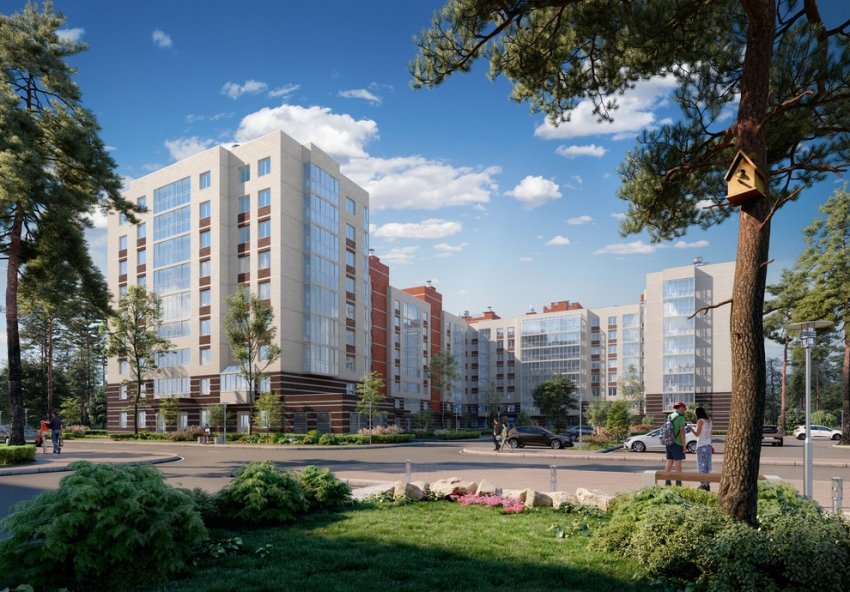 Пустыри в поселке Песочном займут жилые девятиэтажки - «Свежие новости строительства»