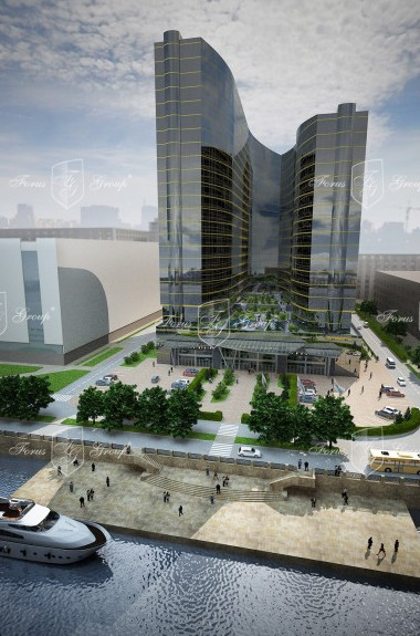 25-этажный бизнес-центр у Обуховского завода возродит аквабус - «Свежие новости строительства»