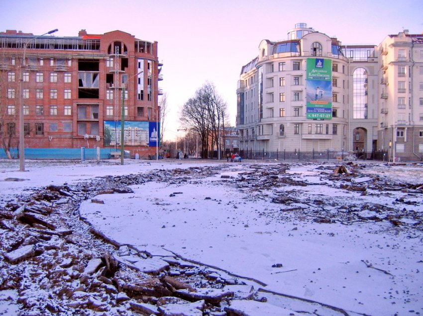 Бывшее трамвайное кольцо на Крестовском застроят консульством Китая - «Свежие новости строительства»