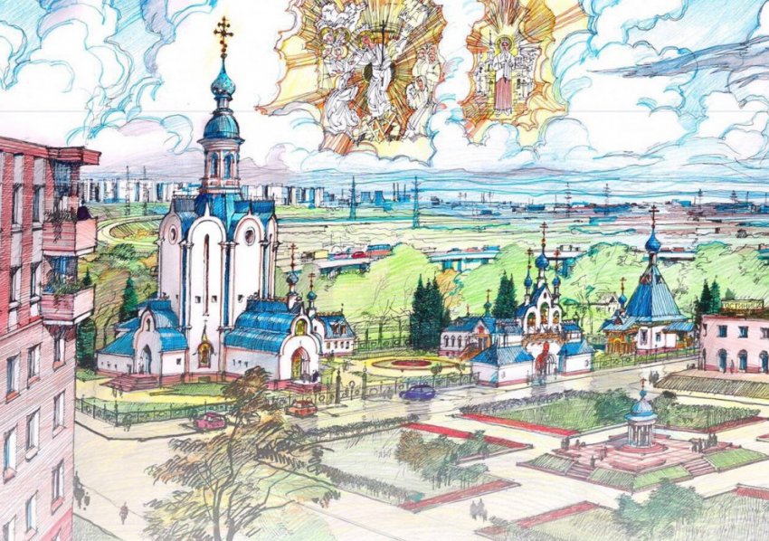 На Пушкинской улице в Шушарах достраивают церковные врата - «Свежие новости строительства»