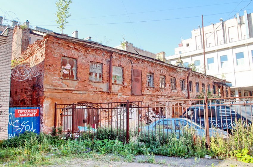 Руинированный дворовый флигель на Фонтанке надстроят двумя этажами - «Свежие новости строительства»
