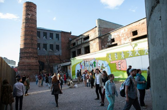 Реновацию завода на Революции под стрит-арт начали с котельной - «Свежие новости строительства»
