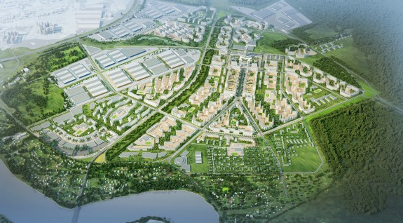 К деревне Новосаратовке пристроят город на 100 тысяч человек - «Свежие новости строительства»