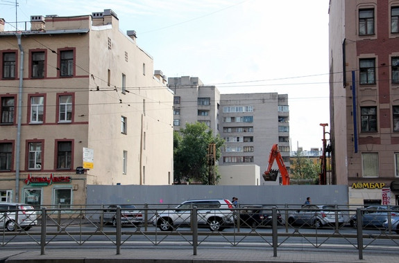 На месте снесенных домов на Лиговском, 140, появится бизнес-центр - «Свежие новости строительства»
