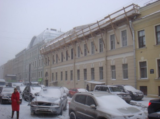 На Почтамтской улице реконструируют дом Корфа - «Свежие новости строительства»