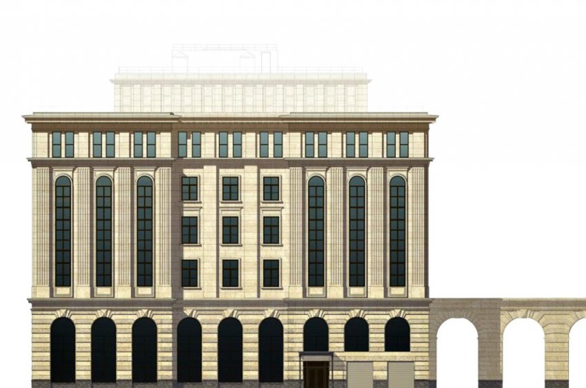 Бизнес-центр на Шкиперском протоке получит классические фасады - «Свежие новости строительства»