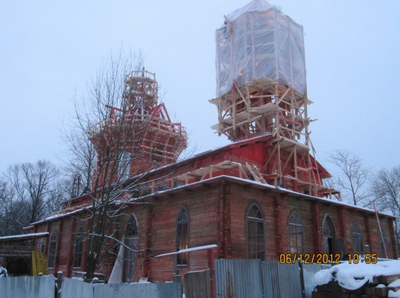 В Ломоносове воссоздают деревянную церковь Спиридония Тримифунтского - «Свежие новости строительства»