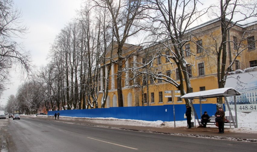 Офицерскую школу на Захаржевской в Пушкине переделают под жилой дом - «Свежие новости строительства»