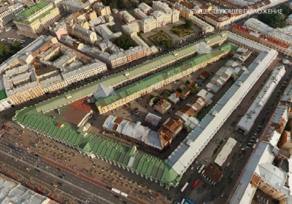 Внутри Гостиного двора на Невском создадут сквер с прудом - «Свежие новости строительства»