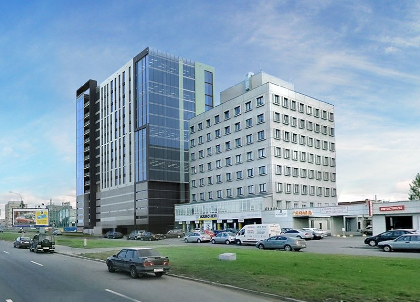 На месте цеха на Софийской улице строят 17-этажный бизнес-центр - «Свежие новости строительства»