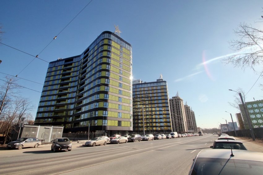 На улице Жукова сдали два из пяти жилых корпусов в форме кешью - «Свежие новости строительства»