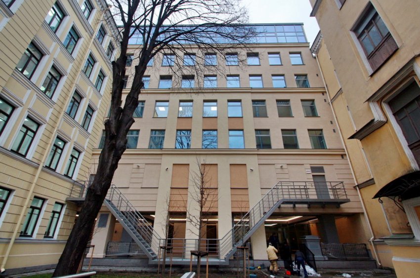 Во дворах на Невском проспекте построили офисный флигель - «Свежие новости строительства»