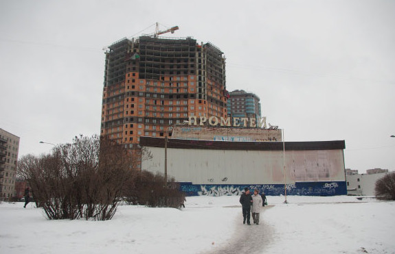«Прометей» на проспекте Просвещения собираются снести в конце февраля - «Свежие новости строительства»