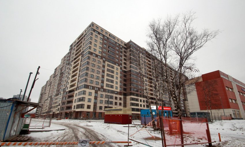 Часть промзоны на Пискаревском проспекте заменили жилым домом - «Свежие новости строительства»
