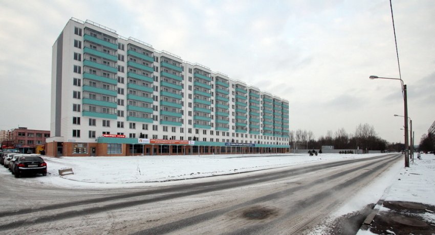 Жилую коробку на бывшей земле Ленфильма на улице Тамбасова сдали - «Свежие новости строительства»