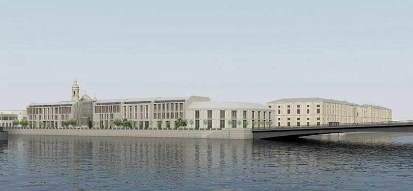 «Культурно-спортивный» комплекс у Тучкова моста перепроектируют - «Свежие новости строительства»