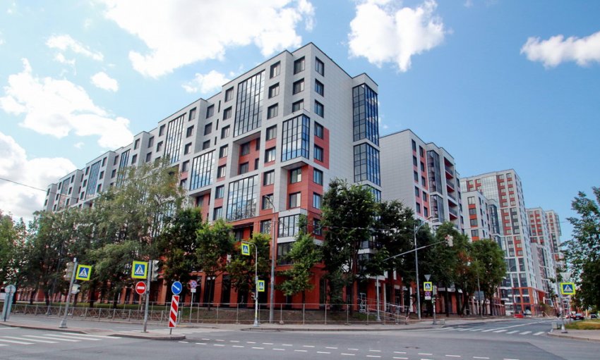 На улице Бабушкина завершилось строительство жилого комплекса - «Свежие новости строительства»