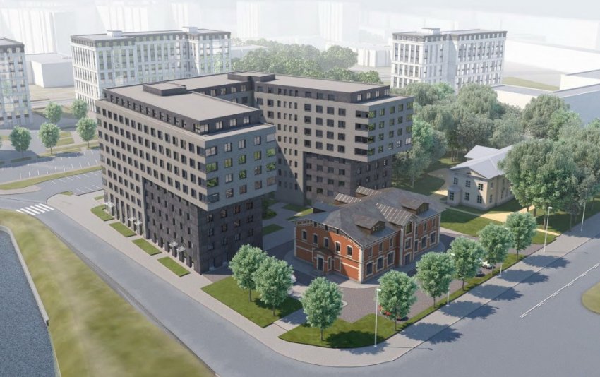 Представлен новый проект жилого дома на Выборгской набережной - «Свежие новости строительства»