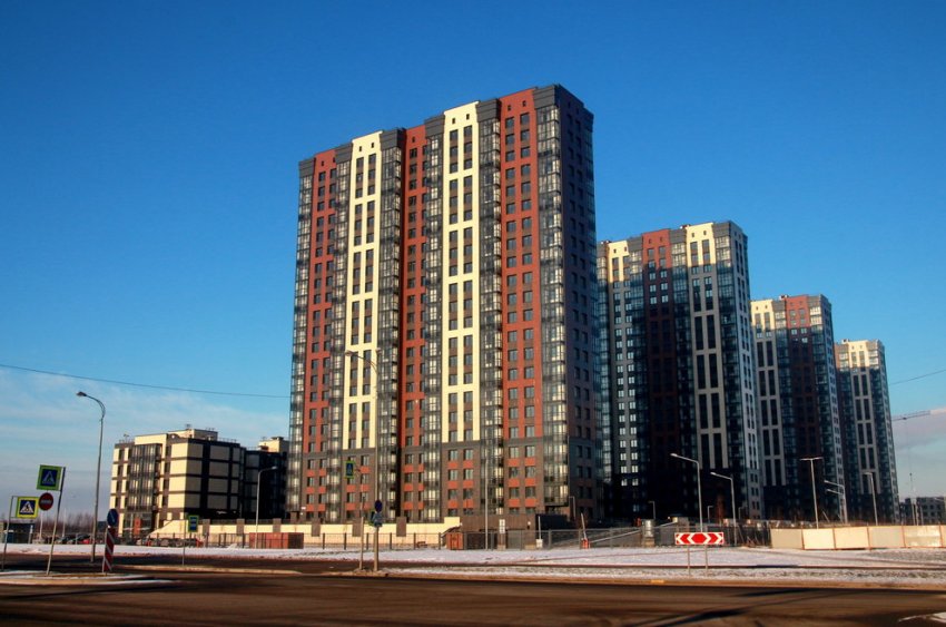 Вдоль пешеходной улицы Адмирала Трибуца встали два жилых дома - «Свежие новости строительства»