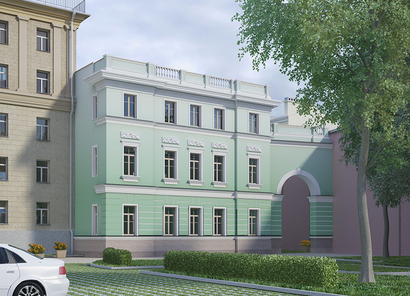 Бизнес-центр под старину в конце Обводного строят на этаж выше - «Свежие новости строительства»