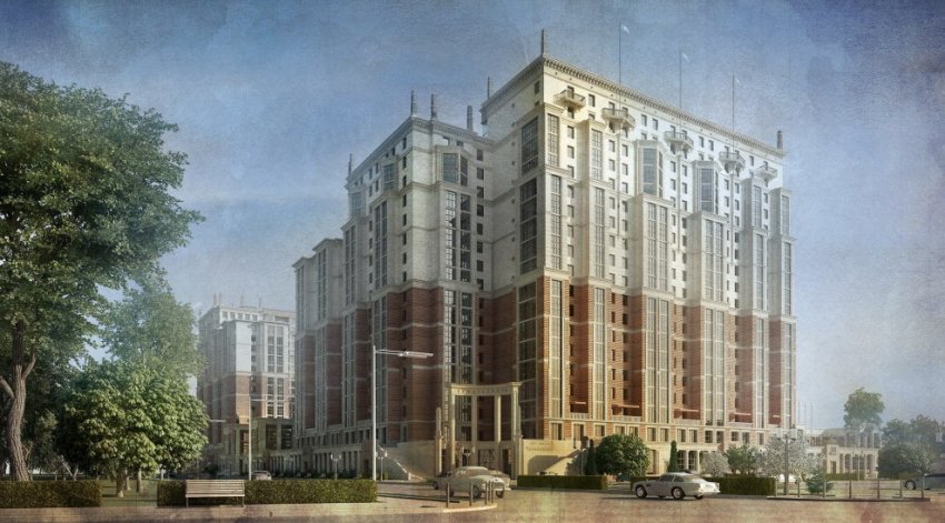 В промзоне на улице Дыбенко построят жилой дом под «сталинку» - «Свежие новости строительства»