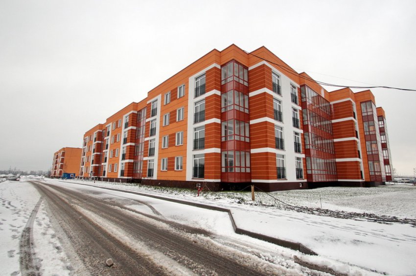 В Пулковском построили первые дома на Образцовой улице - «Свежие новости строительства»