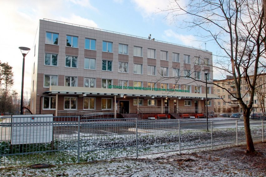 В Зеленогорске на Комсомольской построили детскую поликлинику - «Свежие новости строительства»