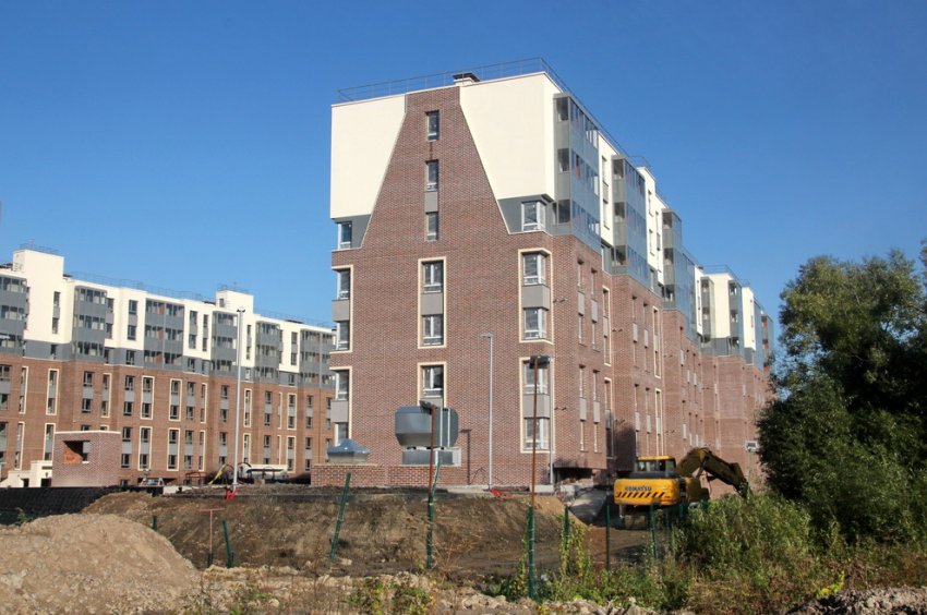 В совхозном поселке на Петергофском сдали второй «кирпичный» жилой дом - «Свежие новости строительства»