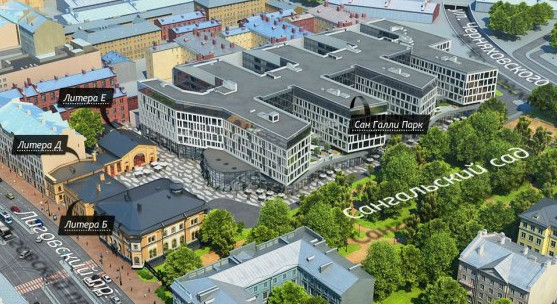 Началась застройка конторами завода Сан-Галли на Лиговском - «Свежие новости строительства»