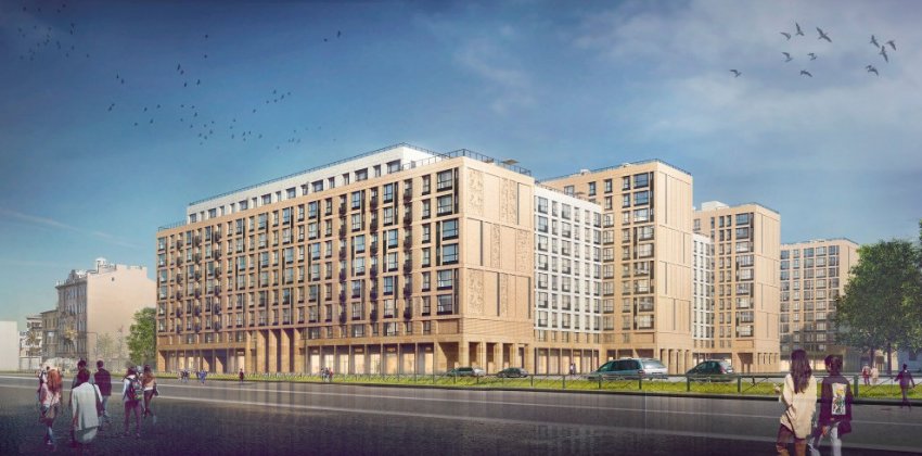 Показали проект жилого дома на Лиговском проспекте - «Свежие новости строительства»