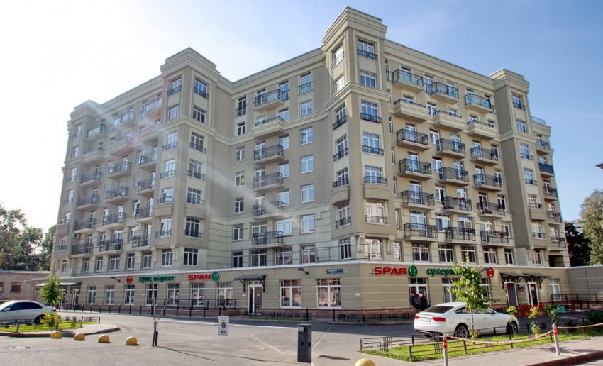 Во дворе у «Черной речки» на месте ангара построили жилой дом - «Свежие новости строительства»