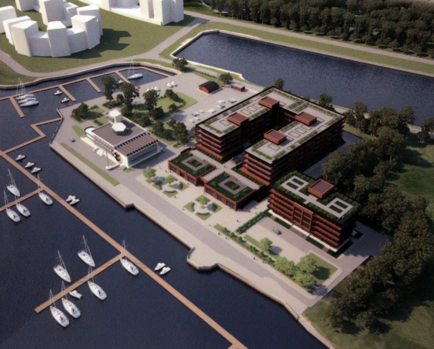 Жилой дом в составе яхт-клуба на Мартынова будет пятиэтажным - «Свежие новости строительства»