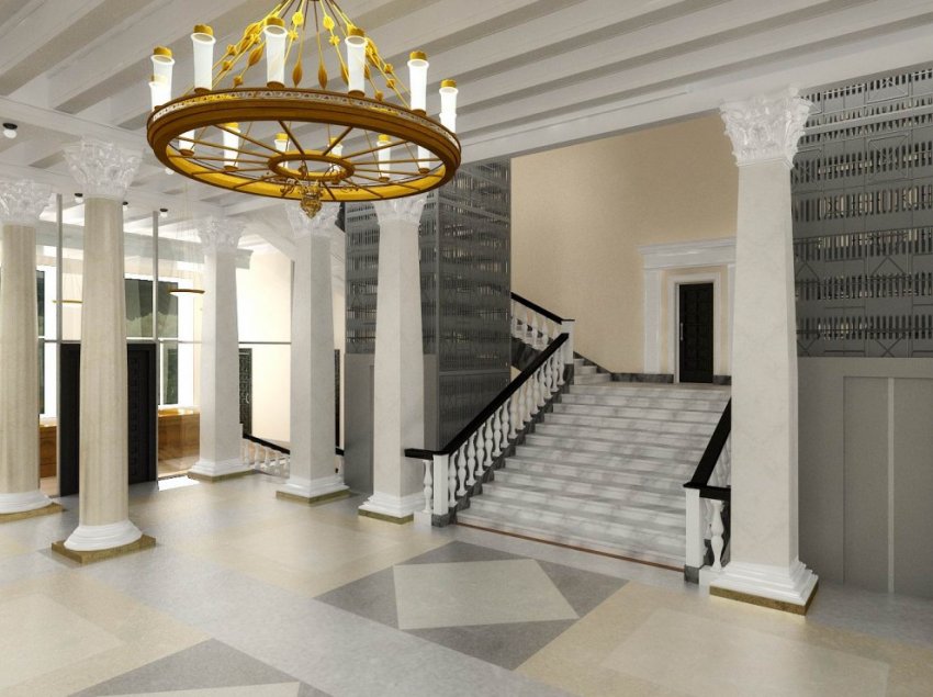 Начинается реконструкция «Союзпушнины» на Московском под банк - «Свежие новости строительства»