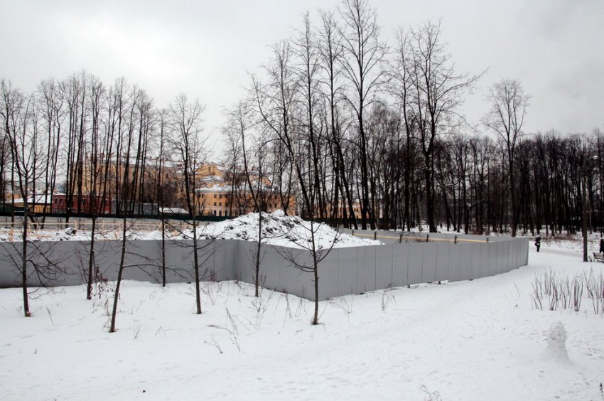 В лаврском Митрополичьем саду демонтировали подземную градирню - «Свежие новости строительства»