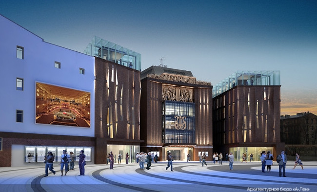 Новый корпус Мариинки на улице Писарева построят со стенами-занавесями - «Свежие новости строительства»