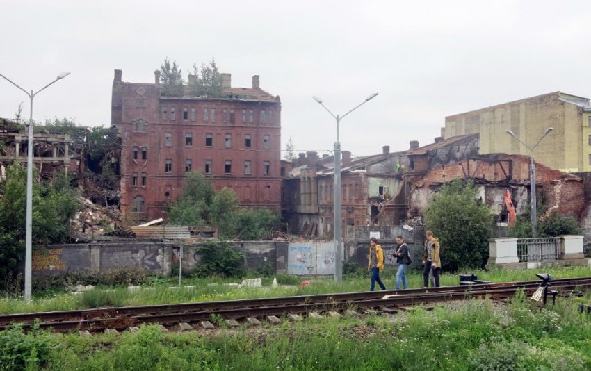 Колбасный завод «Самсон» на Лиговском сносят «из-за штрафа» - «Свежие новости строительства»
