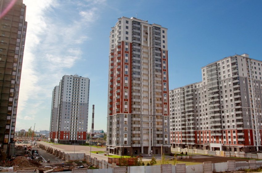 На улице Дыбенко сданы три жилых дома-точки от ЛСР - «Свежие новости строительства»